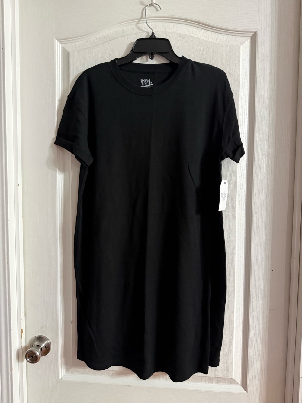 Time And Tru Women’s Black Short Shift Dress NWT Sz A. SP-28